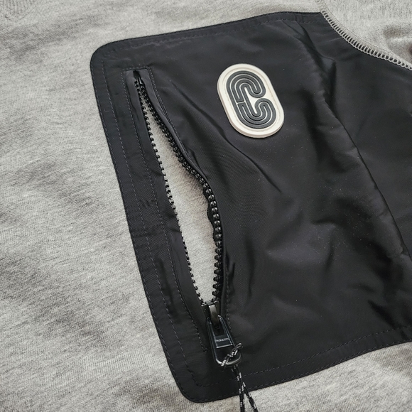 Mens Coach Mix Media Sweatshirt Size XS - Picture 6 of 11